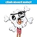 BigMouth Inc. Kiddo Float, Inflatable Pool Floatie for Kids 4-8, Fun Water Toy - Skull & Crossbones