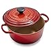 Le Creuset Dutch Oven - Signature Enameled Cast Iron - 2.75-quart Round - Indigo Blue