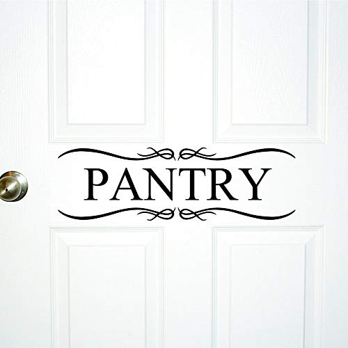 WOVTCP Pantry Decal, Pantry Wall Decal, Pantry Door Decal,Kitchen Wall