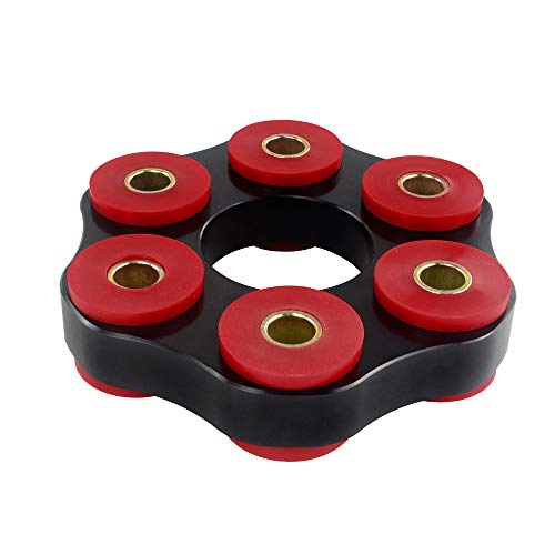PTNHZ RACING Manual Transmission Mount Flex Disc Drive Shaft Coupler Coupling 85a Aluminum Polyurethane Bushing for BMW E30 E46 E36 E53 E24 Z4 OEM 26117511454/26112226527