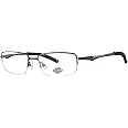 Harley Davidson Eyewear HD0365 Eyeglass Frames - 53 mm Lens Diameter HD036553J14