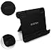Bastex Multi-Angle Portable Aluminum Stand for iPhone, iPad, Samsung Galaxy / Tab, Google Nexus, HTC, LG, Nokia Lumia, OnePlus and Other Tablets, Smartphones, and E-Readers - Black