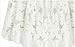 QZUnique Women's Plus Size Floral Lace Blouse with Ruffled Hem