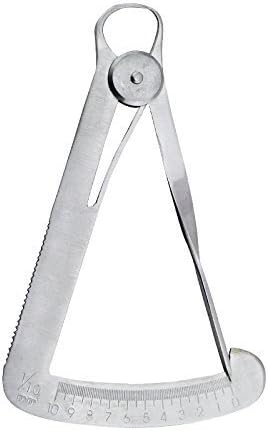 Stainless Steel Handy Gauge Caliper 0-10mm - Diamonds, Jewelry Stones 2sets