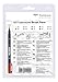 Tombow WS-BH-10P Fudenosuke Colour Brush Pens (Pack of 10)