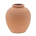 Saim Ceramic Jar Aquarium Decorations Fish Tank Cave Breeding Cones Cave Fish Tank Ornaments for Betta Fish Amano Shrimp Cichlid Bonsai to Play, Hide and Rest, Yellow
