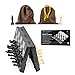 Travel Chess Set Magnetic Brisk Learner - Portable and Educational Kids Mini Toy Game - Foldable Board and 2 Cloth Bags Perfect for Storage and Traveling - Free Guide and Rules for Beginners