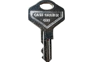 EASYKEYS M-S Cash Drawer Key for 010R or 010L Locks - Fits Many POS Registers, Cash Drawer Key