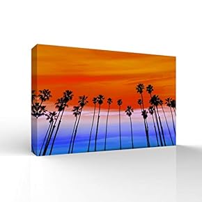 signwin Canvas Wall Art The Palms Under The...