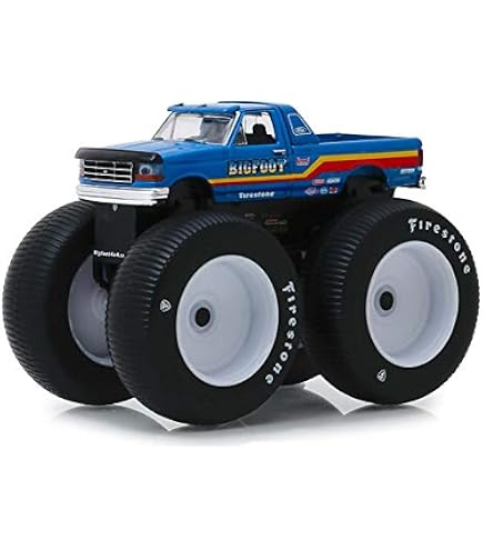 Amazon.com: Greenlight 1/64 Kings of Crunch Series 4 - Bigfoot #1