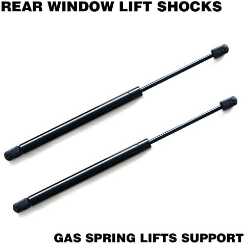 SPARTEC 2PCS LIFT SUPPORTS GAS SPRINGS PAIR REAR WINDOW GLASS FOR 01-06 CHEVROLET SUBURBAN/ 01-06 TAHOE / 00-06 GMC YUKON