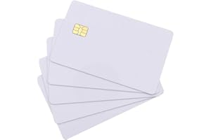 YARONGTECH ISO7816 SLE4442 Smart contact IC card white printable (pack of 5)