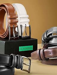 Marino’s Men Genuine Leather Dress Belt with