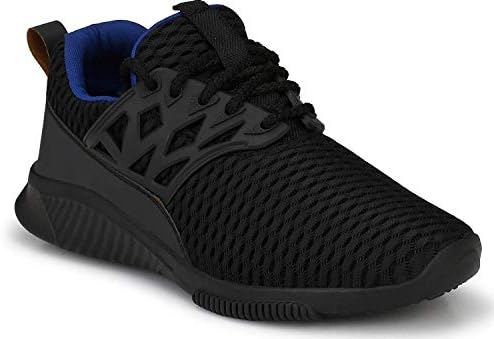 Shoe Fab Men's Panther Series Mesh Running Shoes Ultralight Stylish Sports & Running Shoes for Men & Boys White