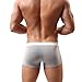 Voberry® Sexy Underwear Men's Boxer Briefs Shorts Bulge Pouch soft Underpants (XL, Gray)