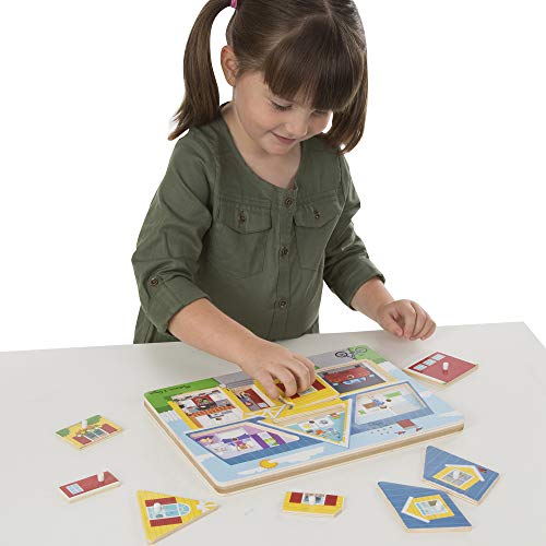 2 Melissa+Doug+Around+House+Puzzle