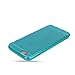 Shamo's iPhone 6s Case and iPhone 6 Case Crystal Clear Shock Absorption TPU Rubber Gel Transparent (Teal)