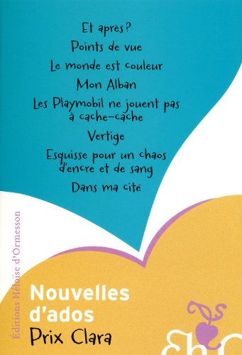 Nouvelles d'ados (Prix Clara 2012)