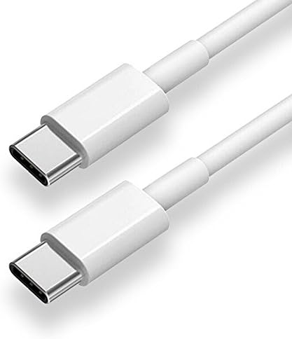 USB-C to USB-C Cable (3.3ft/1m), HeQiao Type-C to C Cable USB-C Charge Cable for MacBook Pro 2017 &amp; 2016, MacBook 2017 &amp; 2016 &amp; 2015,Galaxy S8, Nintendo Switch, Nexus 5X/6P, Pixel, LG and More-White