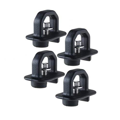 ROCCS 4X Tie Down Anchor Truck Bed Side Wall Anchors for 07-18 Chevy Silverdo/GMC Sierra,15-18 Chevy Colorado/GMC Canyon,Trucks Cargo - Thumbnail 2