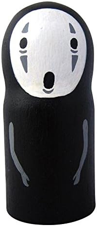 No Face Model Spirited Away Doll Faceless Figure Russian Stlye Open Mouth 2