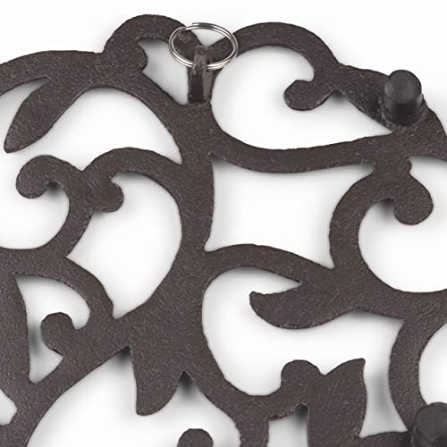 gasaré, Cast Iron Trivet, Metal Trivet, Vine Plant Design, for Hot
