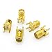 5pcs KE Type RP-SMA Male Plug Straight Solder PCB Mount Connector Adapter