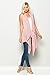 Annabelle Women's Draped Vest Knit Sleeveless Cardigan With Side Pockets