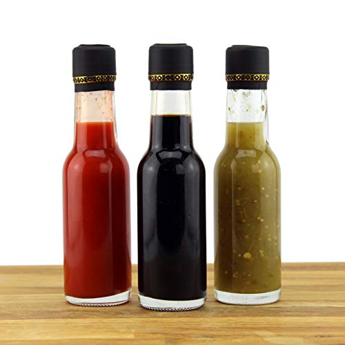 Cornucopia 3Ounce Mini Hot Sauce Bottles (24Pack); Little Sauce