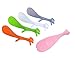BeautyMood 5pcs Creative Household Kitchen Tools,Lovely Squirrel Vertical Spoon and Fish Shaped Spoon Non-stick Rice Spoon Fashion Rice Cooker Dishes Filled Scoop Shovel
