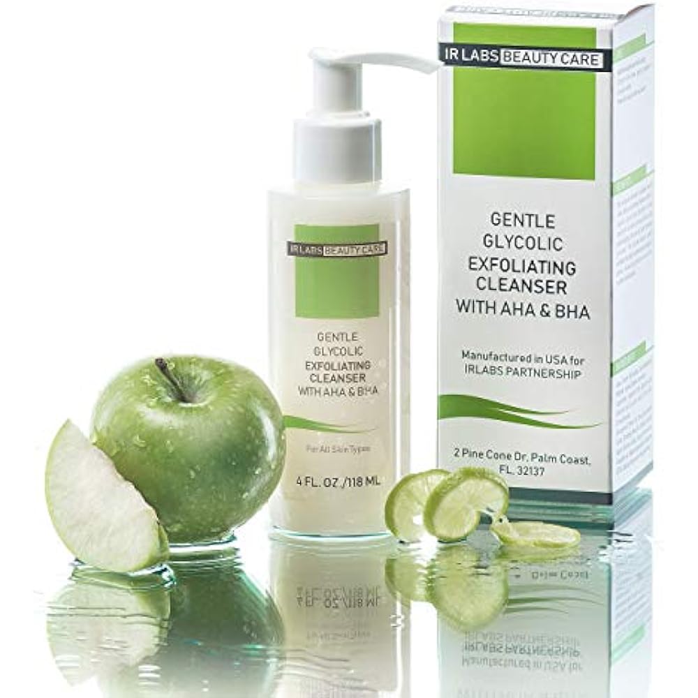 glycolic acid face wash