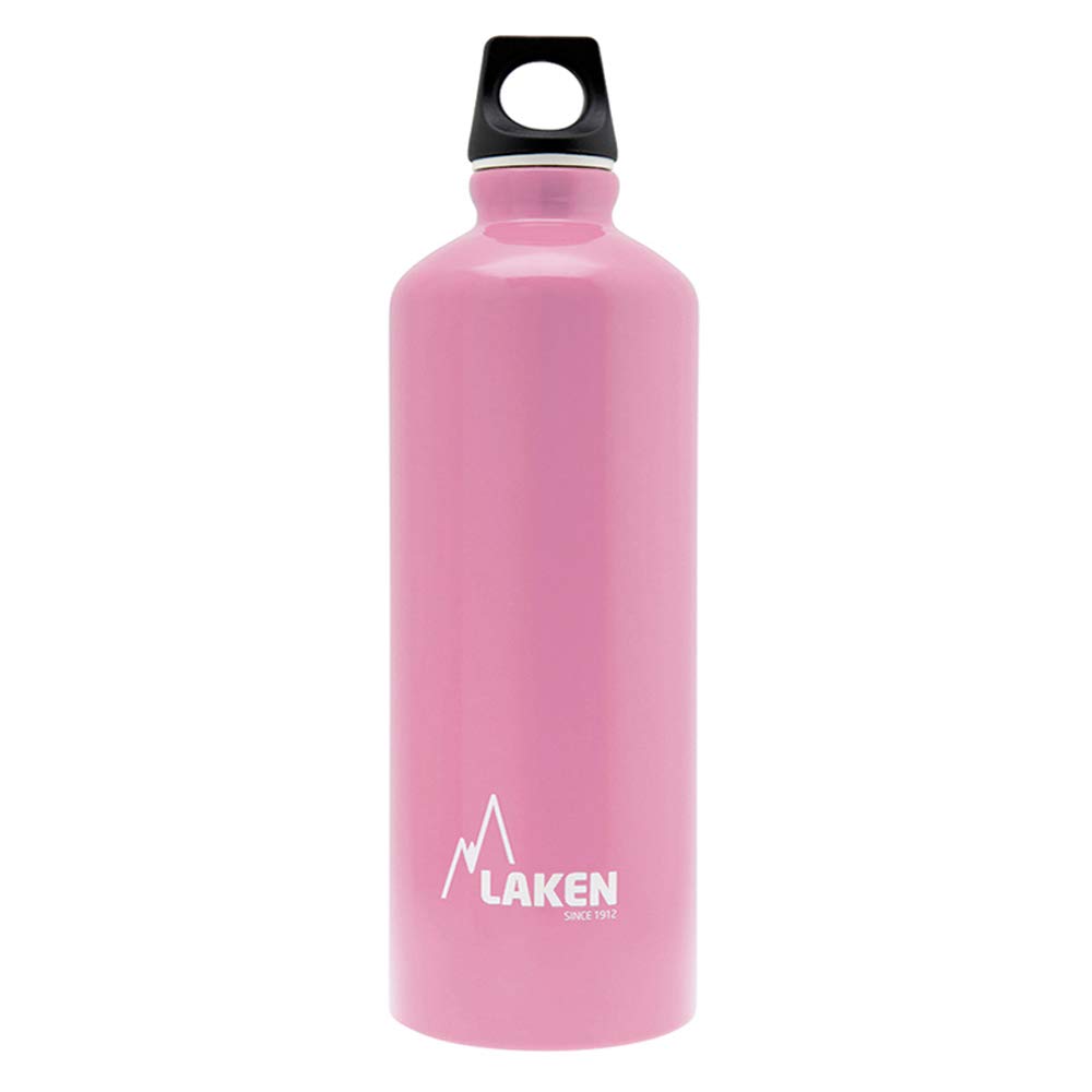 LAKEN Aluminium Water Bottle with Narrow Mouth – Lightweight and Recyclable Insulated Water Bottle for Children – Perfect for Gym, Travel and Sport – 600 ml, 750 ml, 1 L