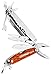 LEATHERMAN - Juice S2 Lightweight Multitool with Spring-Action Scissors and Anodized Aluminum Handles, Cinnabar Orange