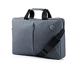 HP 15.6 Value Top Load Laptop Shoulder Strap Bag (Grey)
