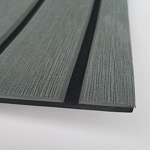 SOOMJ Marine Flooring for Boats,EVA Faux Teak Decking Sheet for Boat Yacht Non-Slip Decking Self Adhesive