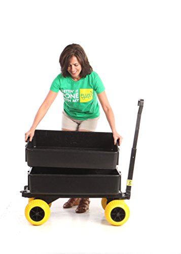 Mighty Max Plus One Cart Acessories Garden Upgrade kit Black Tub - Thumbnail 4