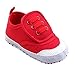 Binmer(TM) Infant Baby Boy Girl Soft Sole Crib Shoes Sneaker Prewalker Crib Shoes (Age:6~12 Month, Red)