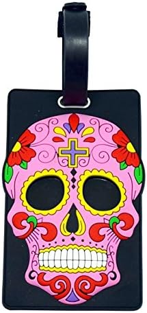 it luggage candy skull