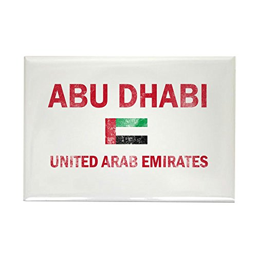 CafePress Abu Dhabi United Arab Emirates Designs Rectangle M Rectangle Magnet, 2"x3" Refrigerator Magnet