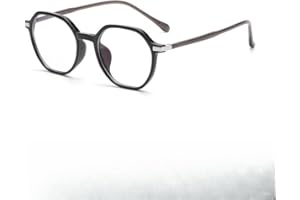 Transparent Circular Eyeglass Frame Lightweight
