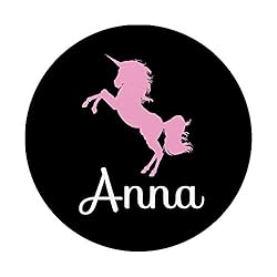 Pink Unicorn Gift Anna Unicorn PopSockets Swappable