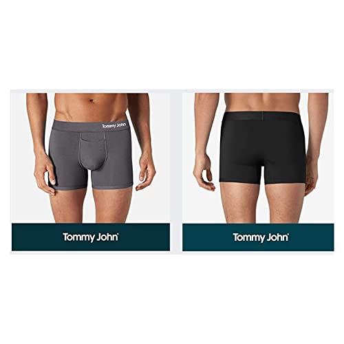 Tommy John Men’s Underwear Cool Cotton Trunk with Contour Pouch and