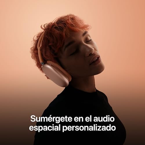 AirPods MAX Auriculares inalámbricos de Diadema con cancelación Activa de Ruido de Nivel Profesional, Modo de Sonido Ambiente, Audio Espacial Personalizado, Carga por USB C, Azul