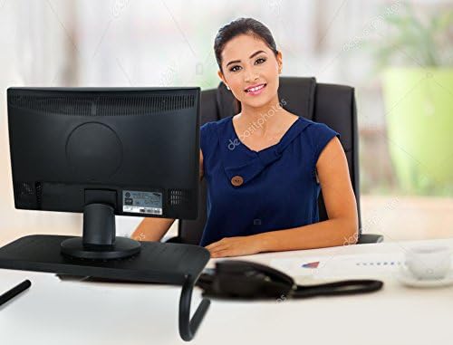 Monitor Riser Stand Computer Laptop Raiser I Printer Shelf for Desk I Desktop Home Office Table Organizer