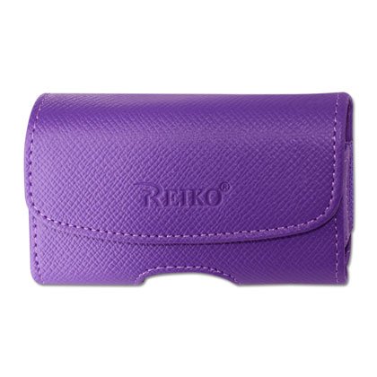 Reiko Horizontal Pouch for Palm Pre - Retail Packaging - Purple