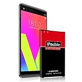 LG V20 Battery | iPosible 3300mAh Li-Ion Replacement Battery for LG V20 BL-44E1F H918 (T-Mobile),H910 (AT&T),VS995 (Verizon),US996 (U.S. Cellular),LS997 (Sprint)| V20 Spare Battery [24 Month Warranty]