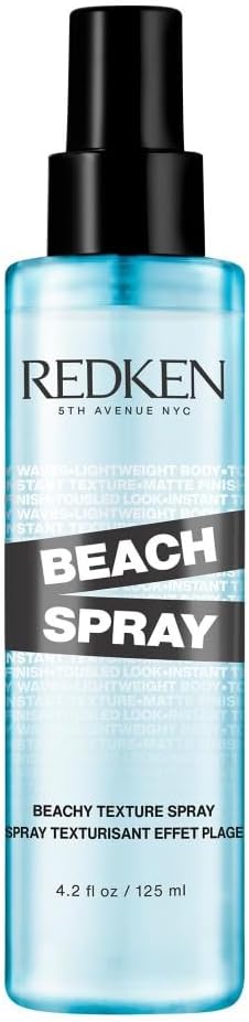 REDKEN Beach Spray 125ml Sea Salt-Free Styling Spray Matte Finish Medium Hold