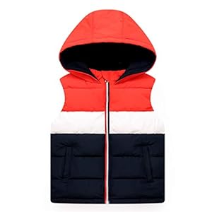 Kids Gilets Down Vest Jongens Meisjes Hooded Gewatteerde Jas Bodywarmer Mouwloos Puffer Jacket