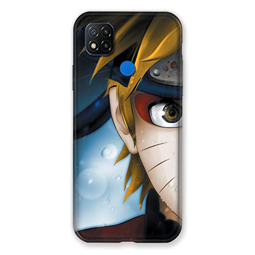 Cokitec Case for Xiaomi Redmi 9C Manga Naruto White