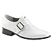 Funtasma Men's LOAFER-12/W/PU, White, 12-13 M US